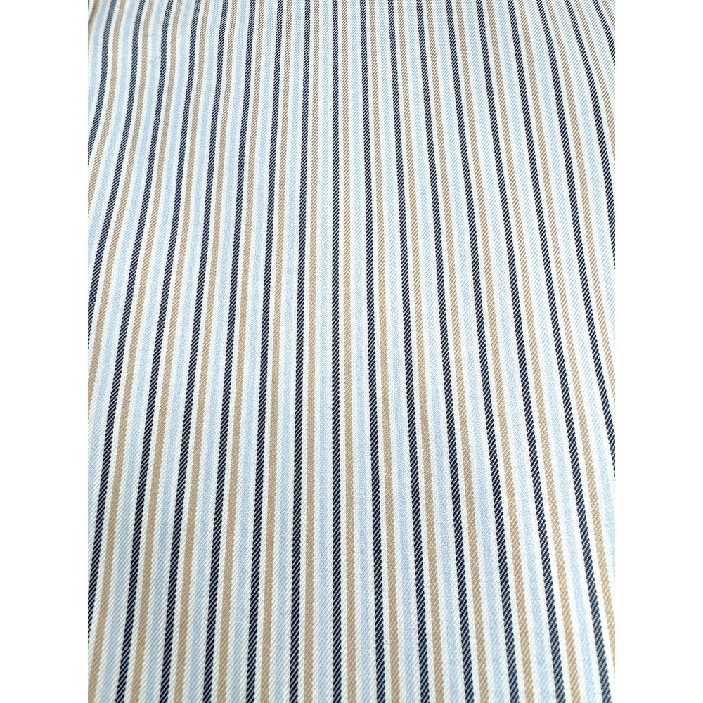 Brooks Brothers Men's Non-Iron Dress Shirt – 100% Supima Cotton, Striped, Size M - Picture 13 of 16